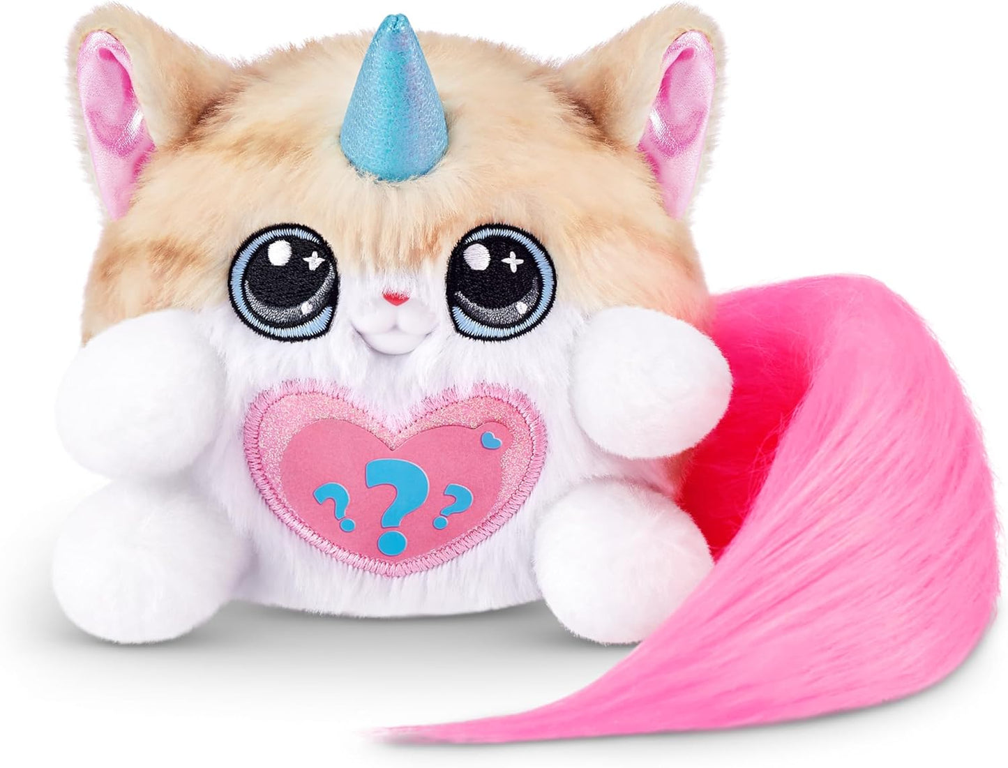 Kittycorn Surprise Series 3 (Norwegian Forest Cat) by , Plush Toy, Collectible Plush Stuffed Animal, Slime, Surprise Eggs for Girls