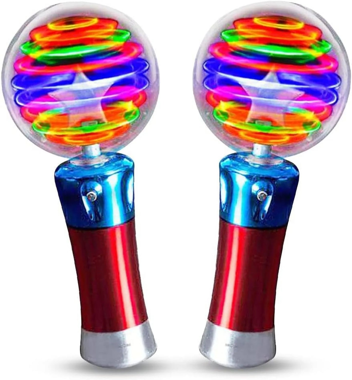 Spinning Ball Magic Stick Spin Toy Light up Toys