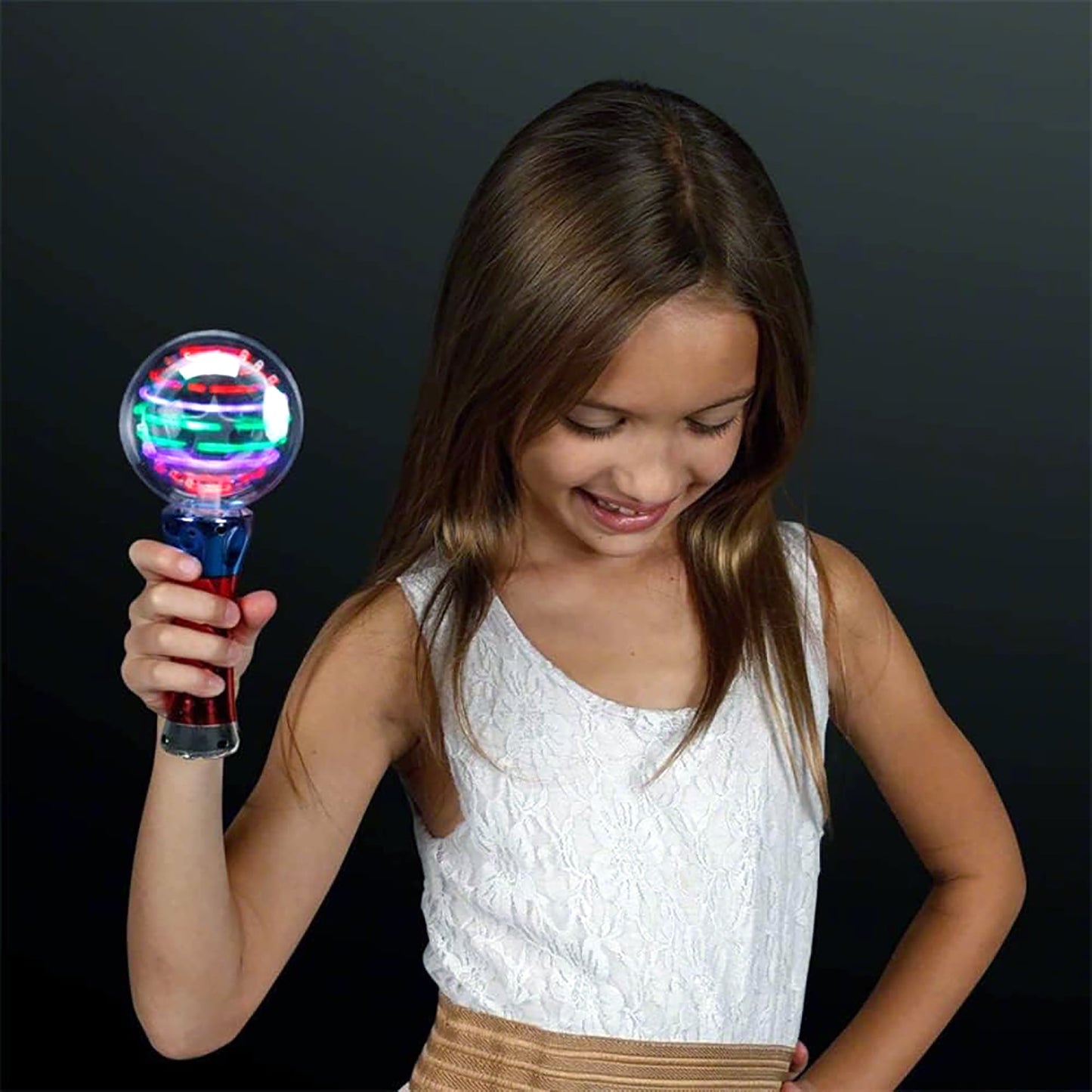 Spinning Ball Magic Stick Spin Toy Light up Toys