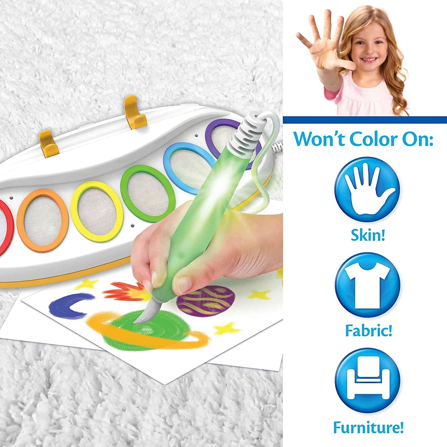 Color Wonder Magic Light Brush, Mess Free Painting, Toddler Activity, Preschool Toy, Gift for Toddlers, Ages 3+