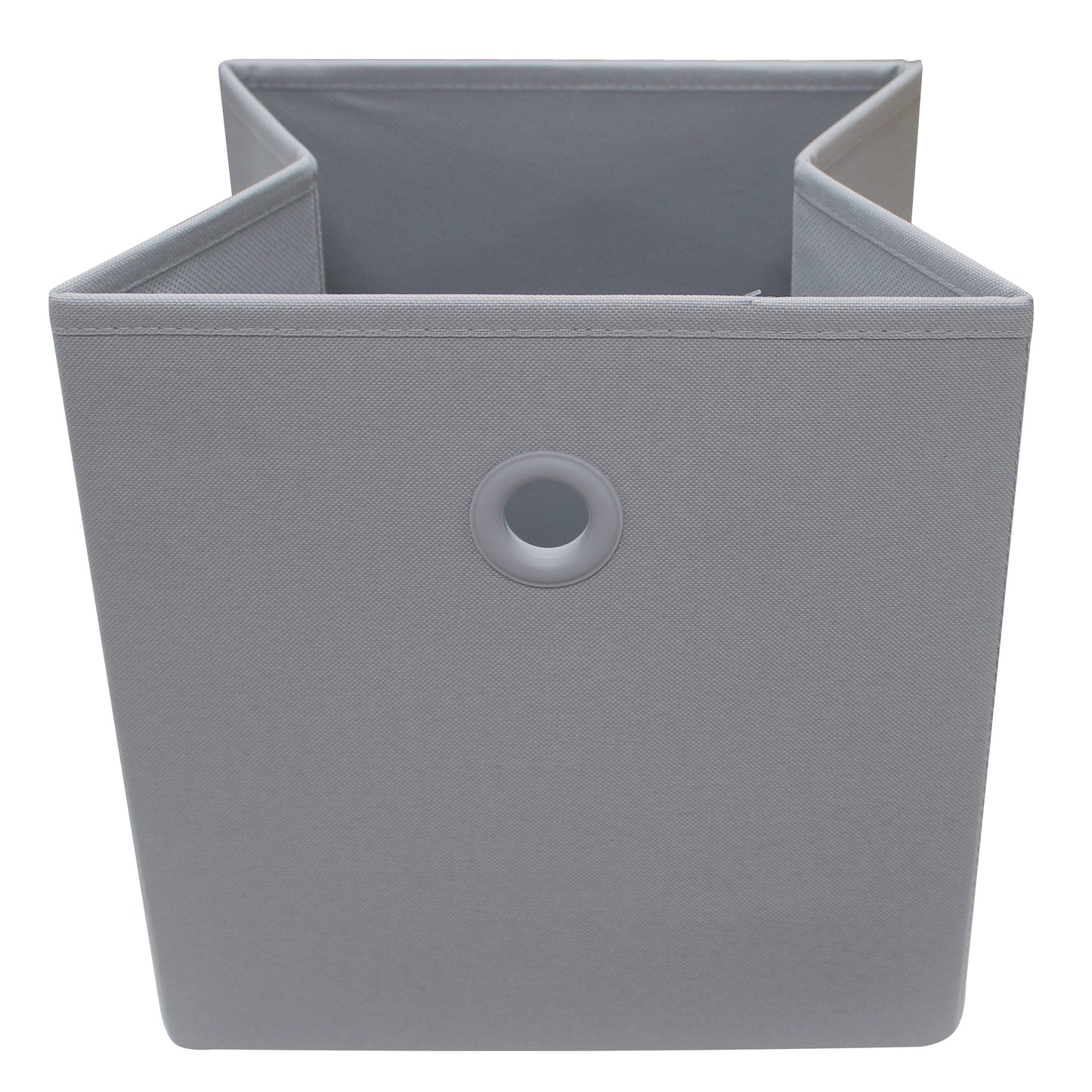 Kids Collapsible Fabric Storage Bin, 10.5" X 10.5" X 10.75", Gray