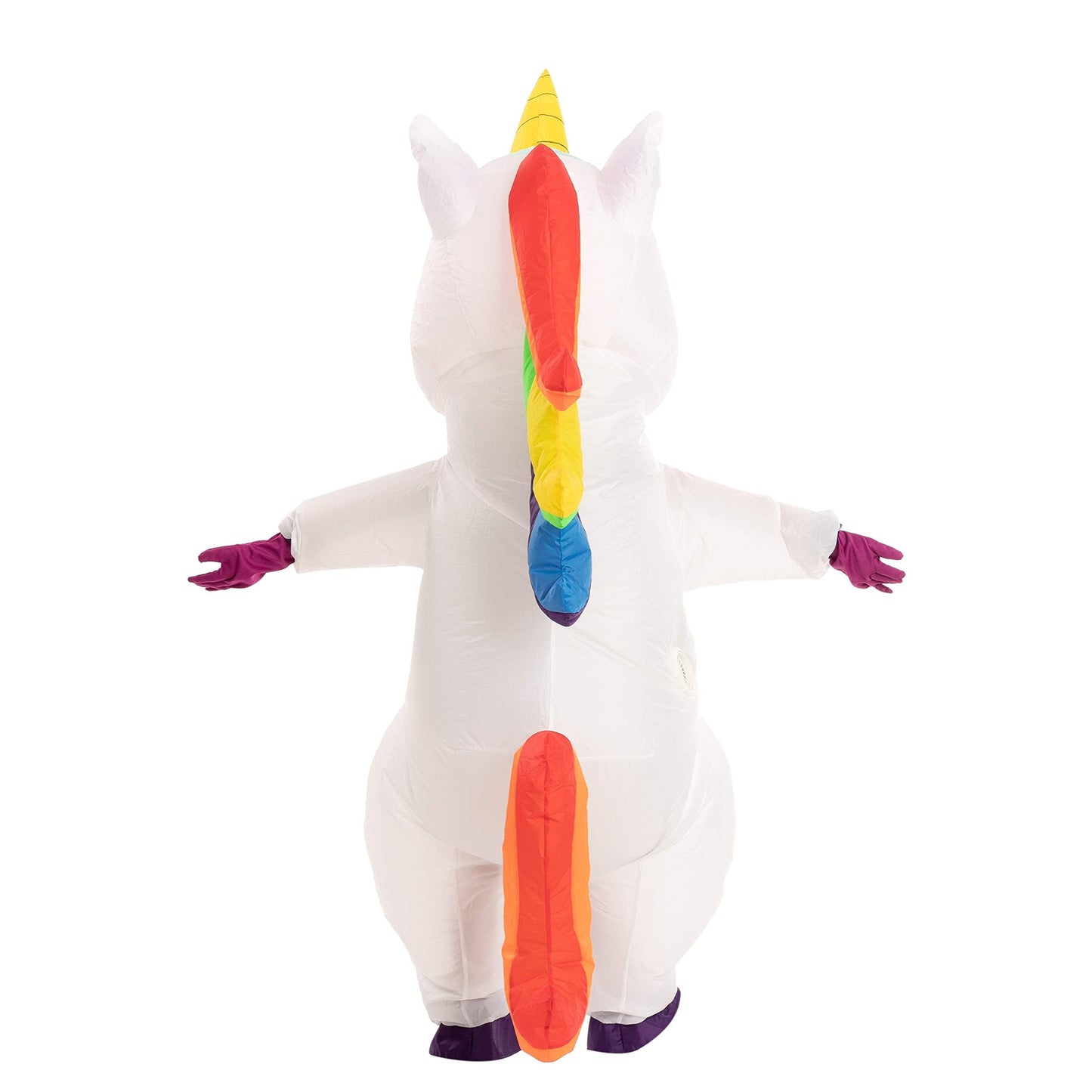 Inflatable Costume for Kids, Full Body Unicorn Blow up Halloween Costume for Toddlers Child (7-10Yrs)