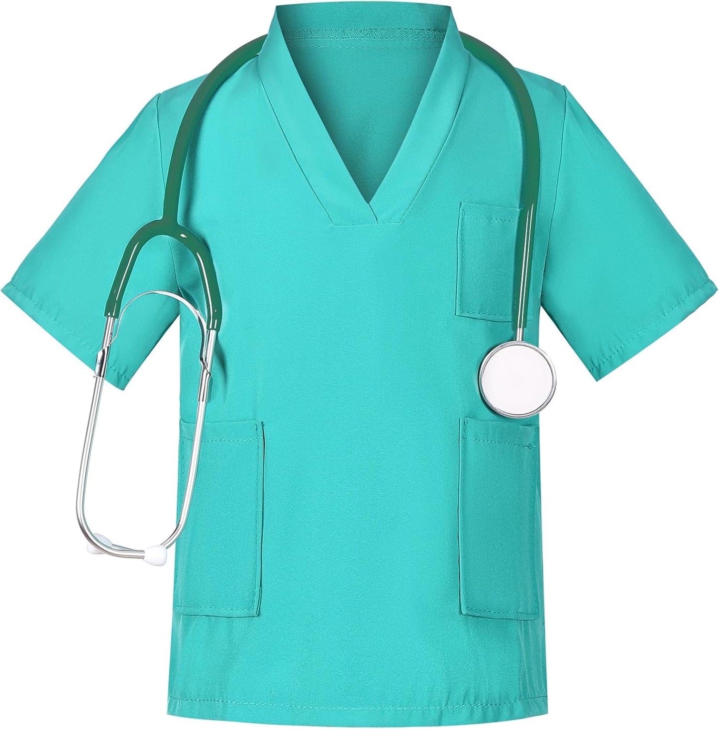 Doctor Costume for Kids Toddler Girls Boys Doctor Costume with Lab Coat Halloween Party Dress Up