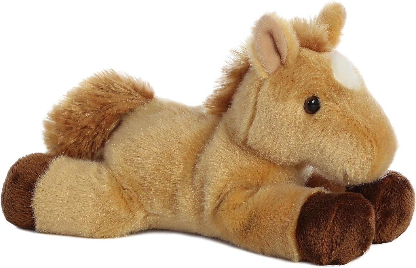 ® Adorable Mini Flopsie™ Prancer™ Stuffed Animal - Playful Ease - Timeless Companions - Brown 8 Inches