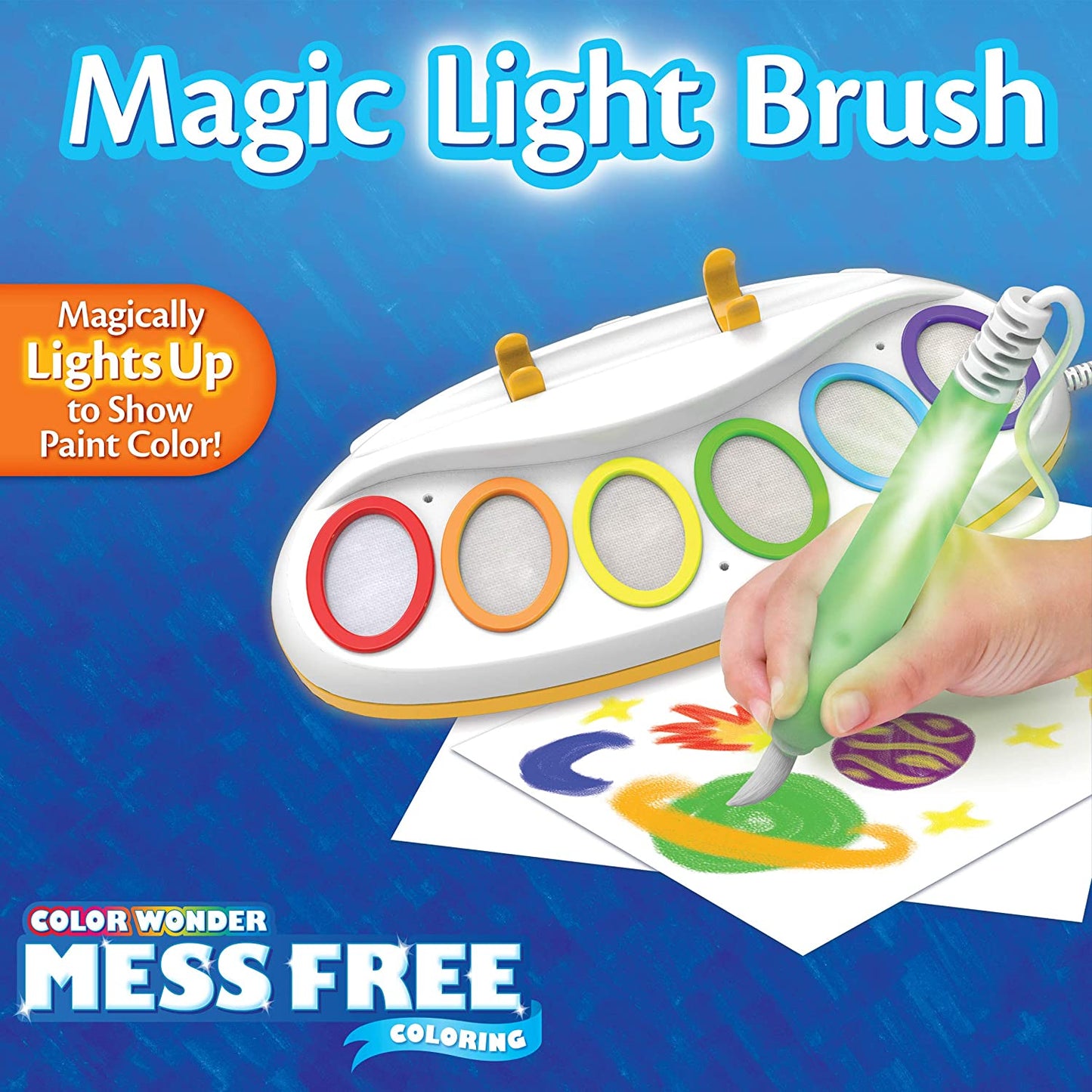 Color Wonder Magic Light Brush, Mess Free Painting, Toddler Activity, Preschool Toy, Gift for Toddlers, Ages 3+