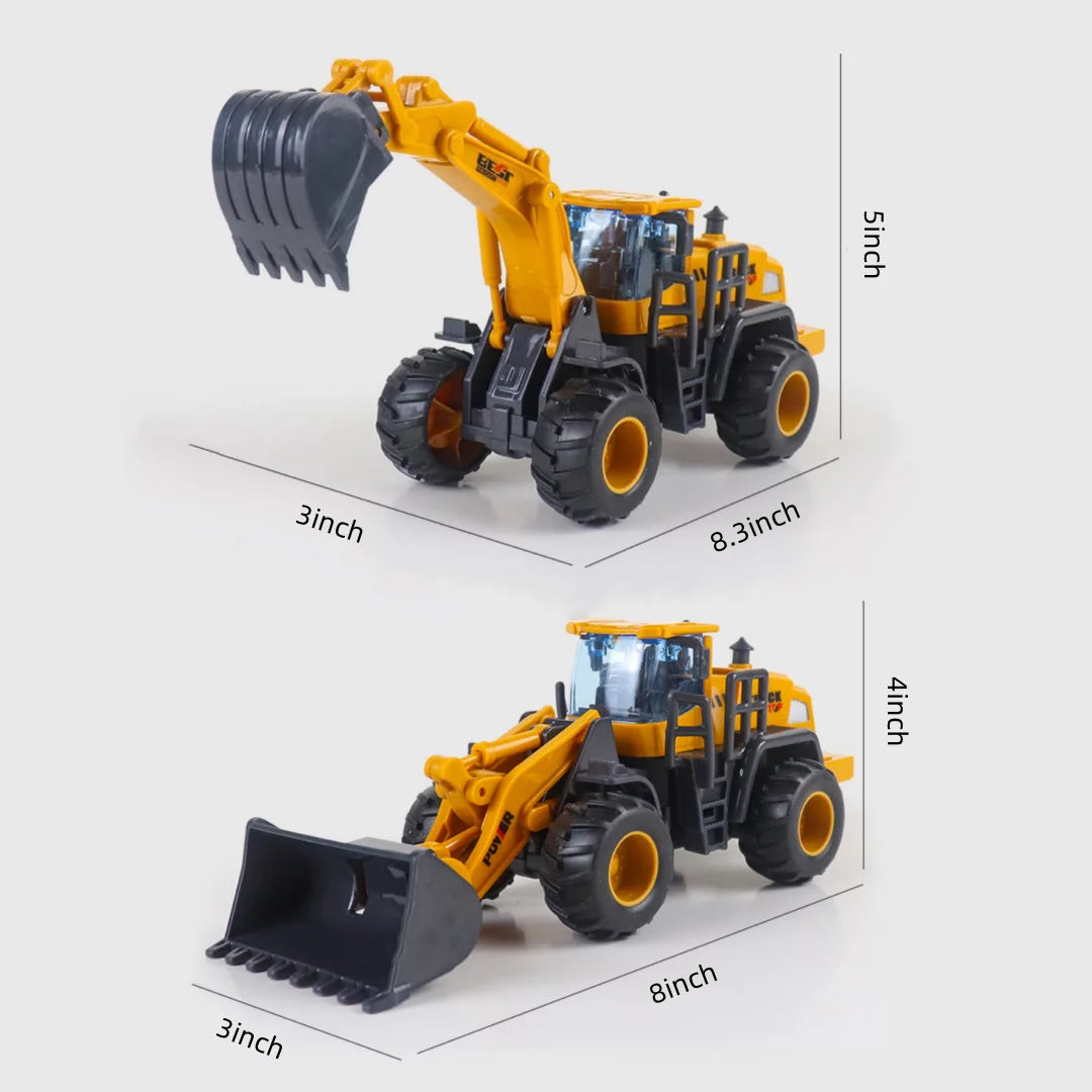 Construction Toys for 3 Year Old Boys, 2 Pack with Excavator Toy, Sand Box Toys