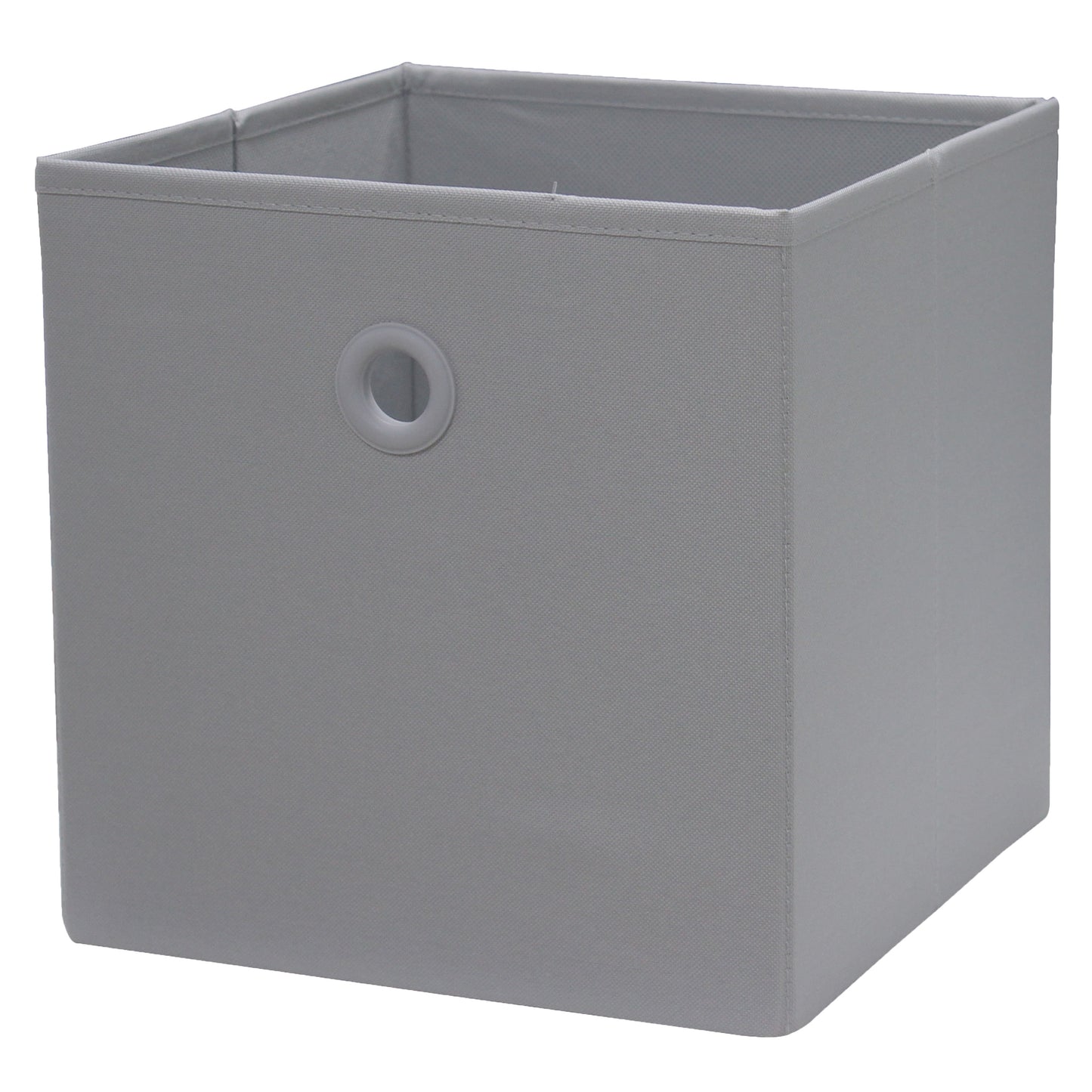 Kids Collapsible Fabric Storage Bin, 10.5" X 10.5" X 10.75", Gray