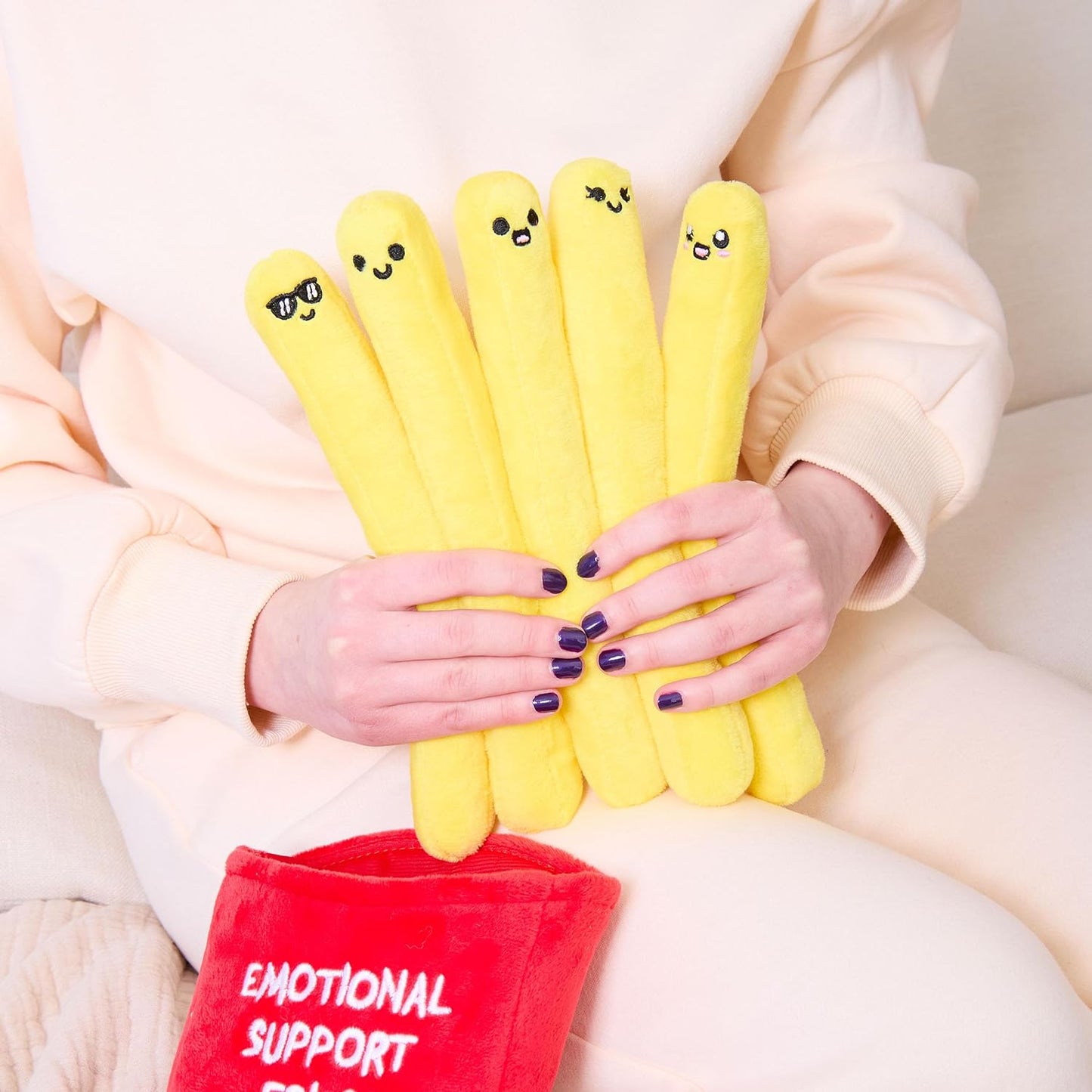 Emotional Support Fries - the Cuddly Plush Comfort Food — French Fry Stuffed Animals, Cool Stuff by Emotional Support Pals