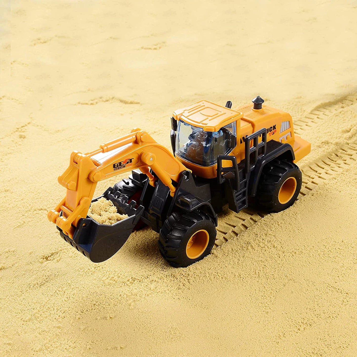 Construction Toys for 3 Year Old Boys, 2 Pack with Excavator Toy, Sand Box Toys