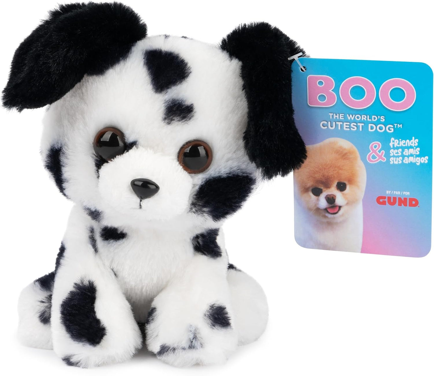 Boo, the World’S Cutest Dog, Boo & Friends Collection Dalmatian Puppy, Stuffed Animal for Ages 1 and Up, 5”