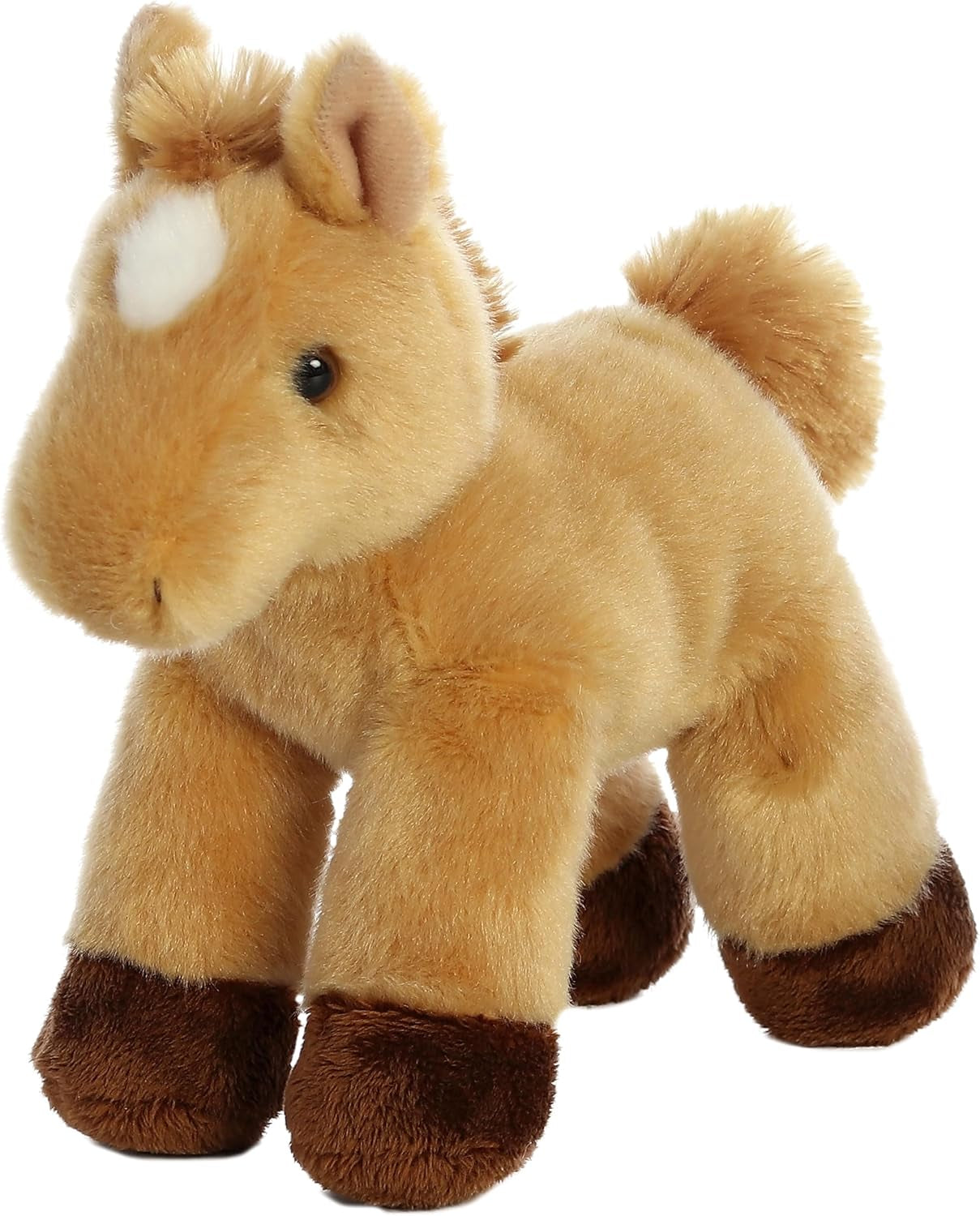 ® Adorable Mini Flopsie™ Prancer™ Stuffed Animal - Playful Ease - Timeless Companions - Brown 8 Inches