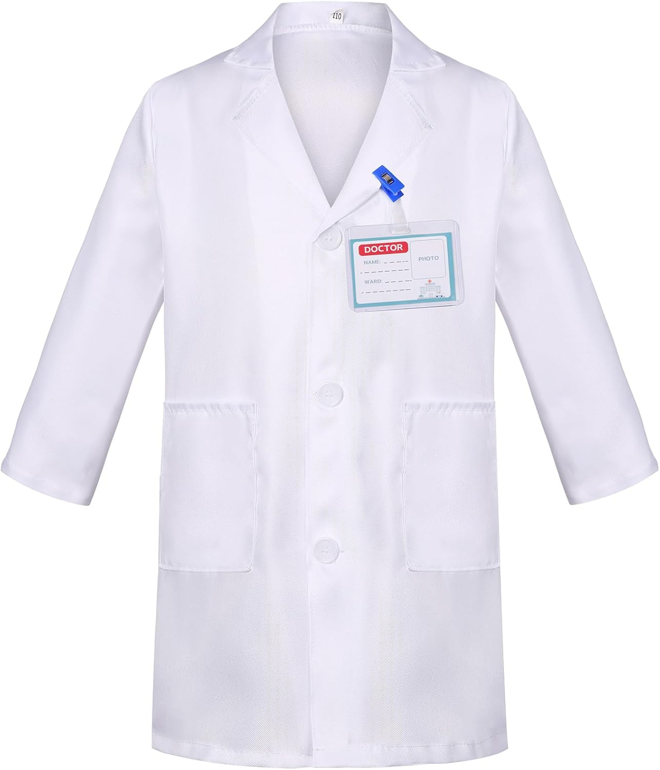 Doctor Costume for Kids Toddler Girls Boys Doctor Costume with Lab Coat Halloween Party Dress Up